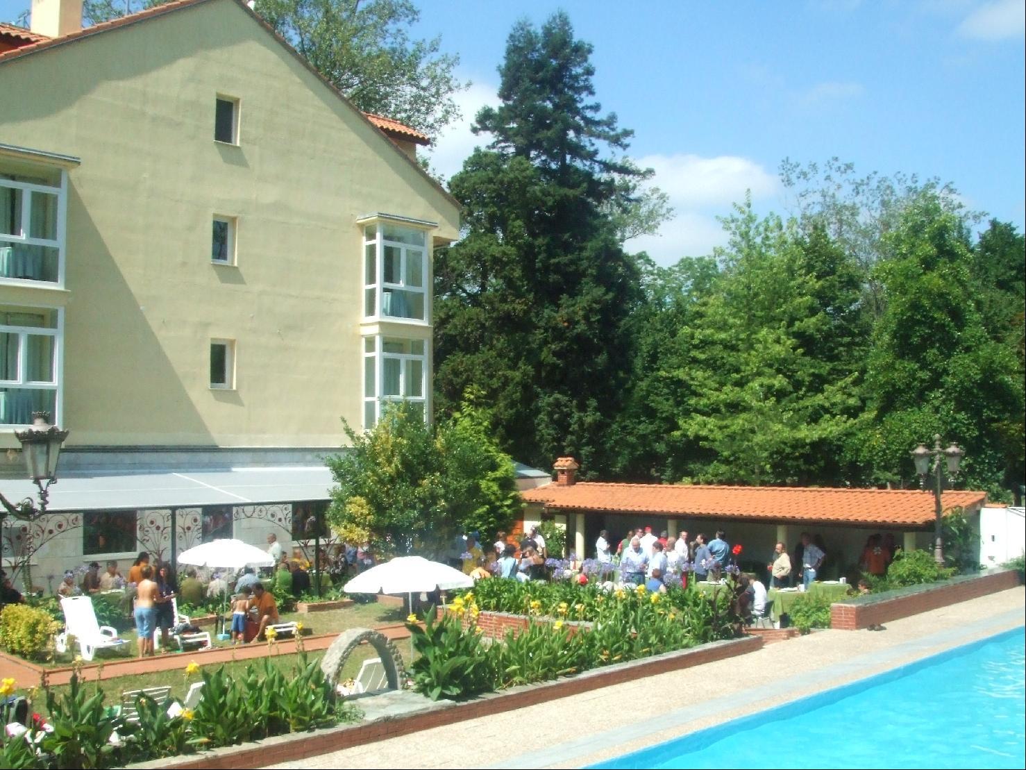 Hotel Balneario De Alceda Eksteriør billede